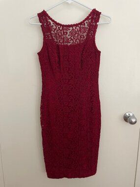 White House Black Market (WHBM) Red Dress